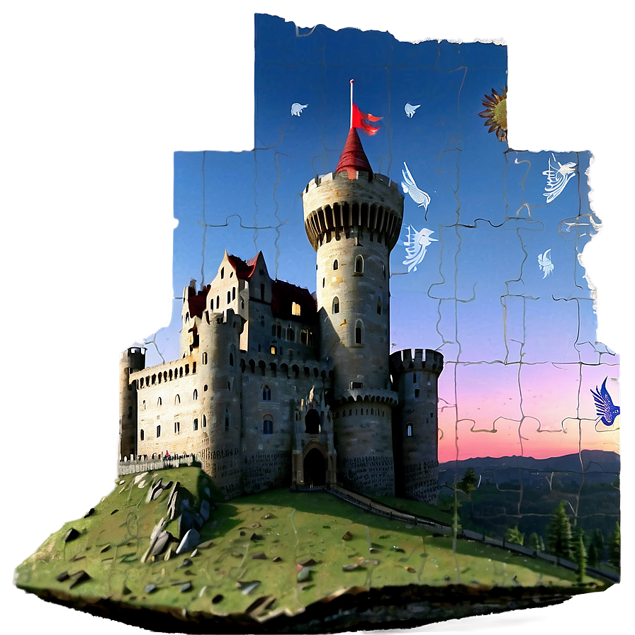 Castle At Dawn Png 59