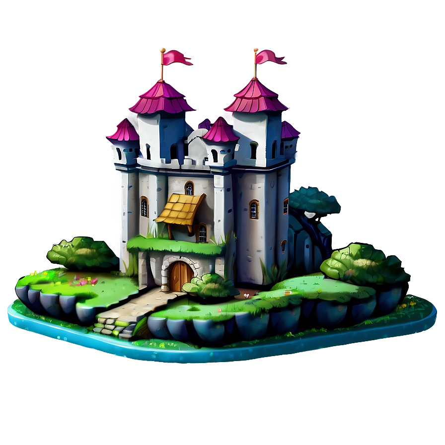 Castle Garden Png 13