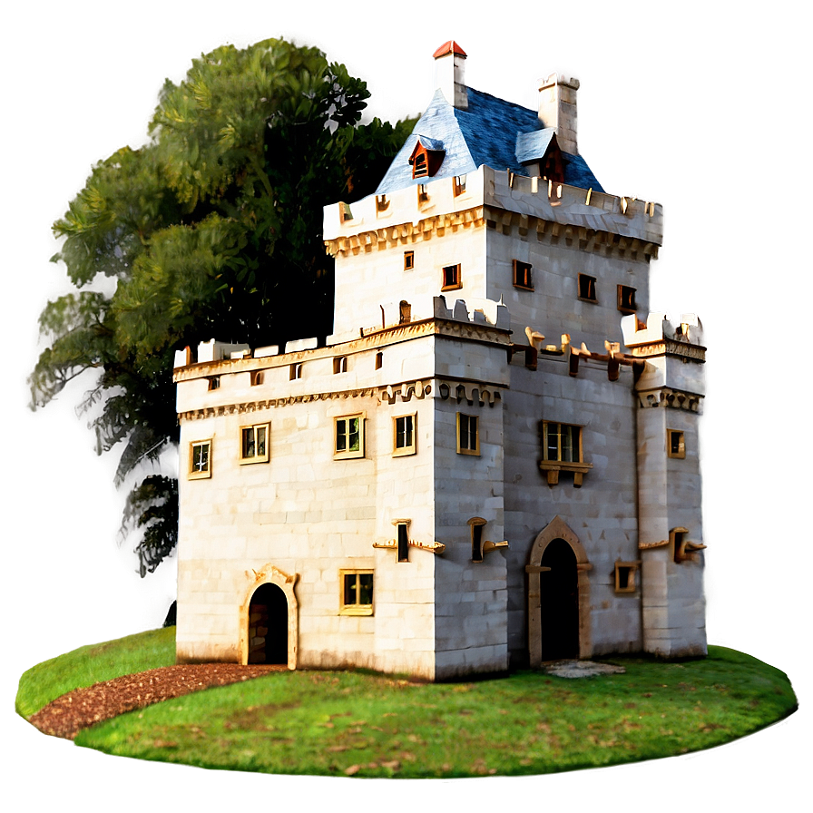 Castle In Autumn Png Puf