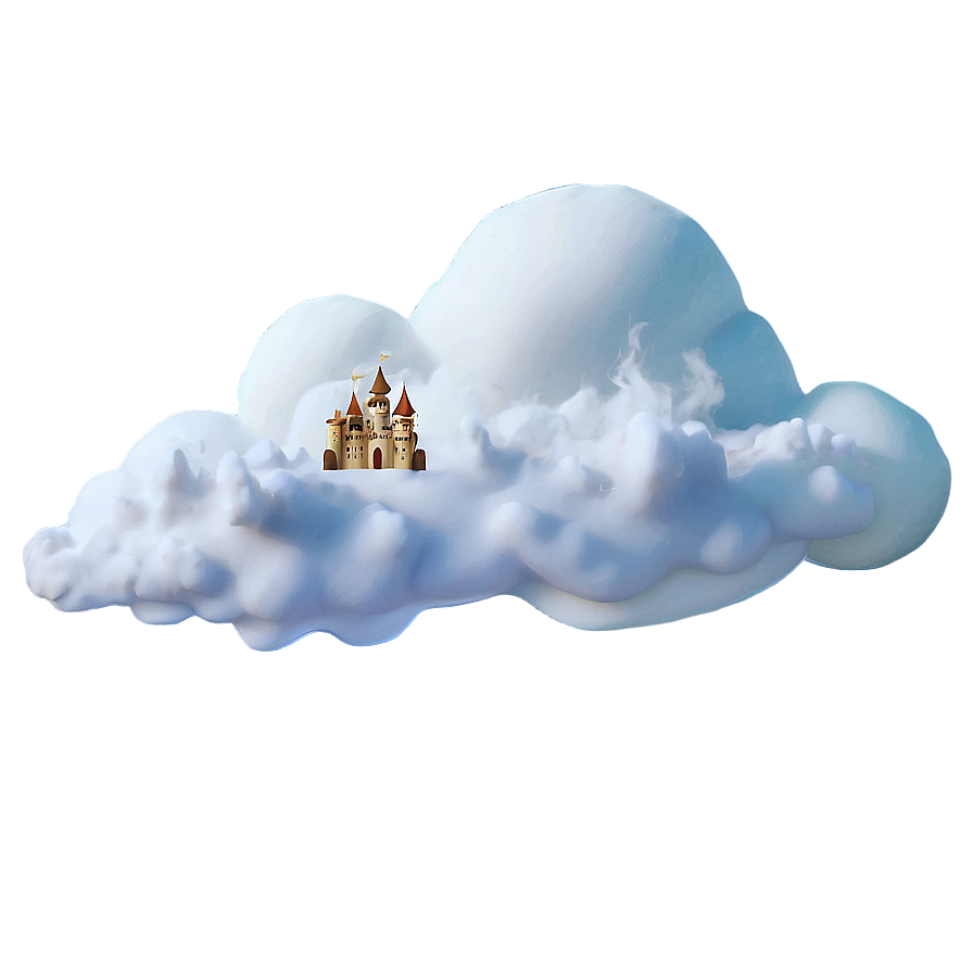 Castle In Clouds Png Uha