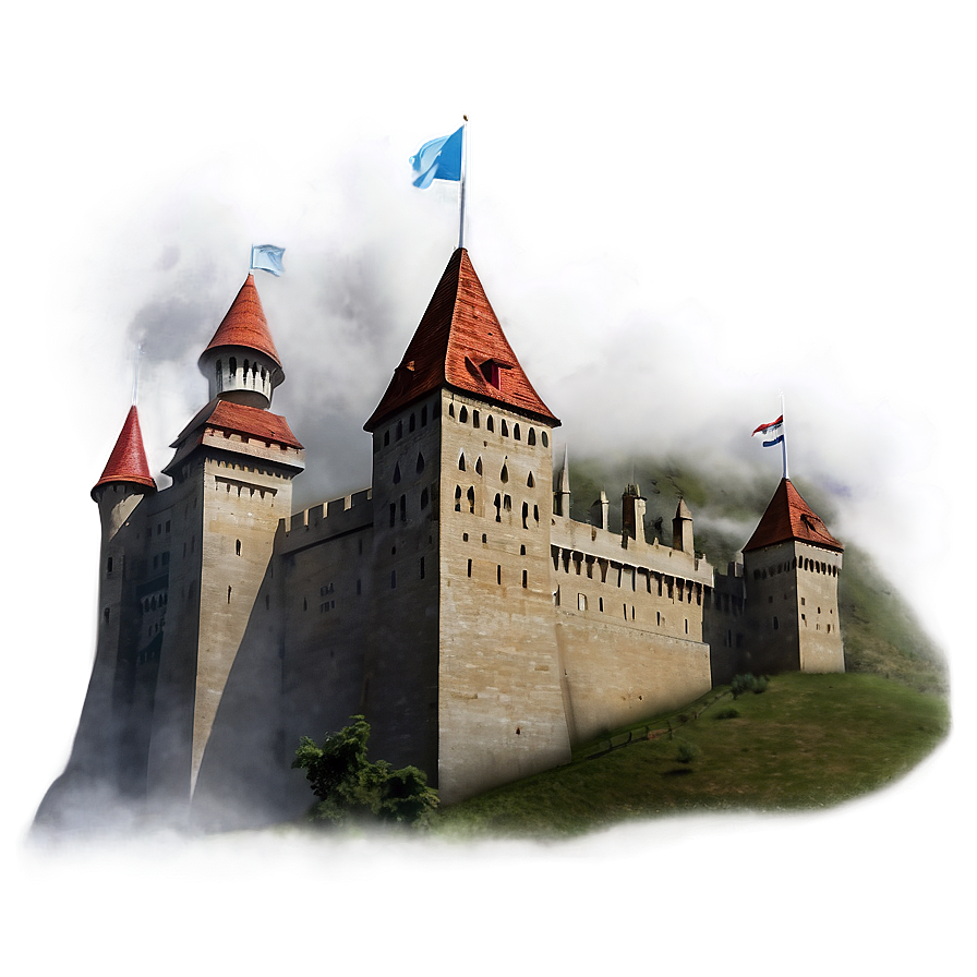 Castle In Fog Png 68