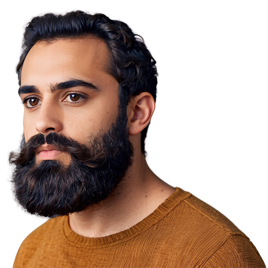 Casual Beard Looks Png 16