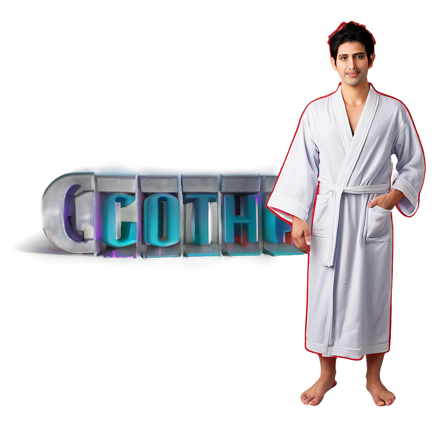 Casual Cotton Robe Png Vcw