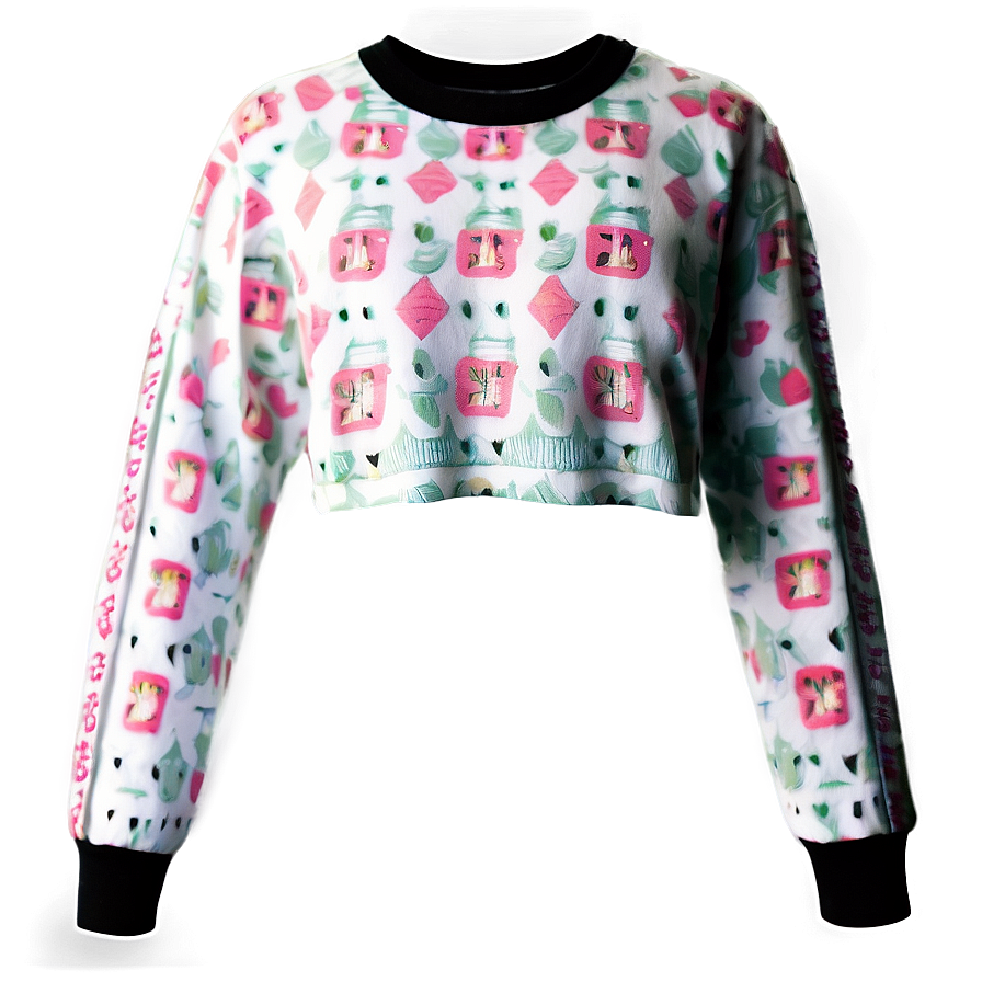 Casual Crewneck Top Png 49