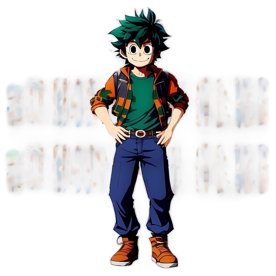 Casual Outfit Deku Png 05062024