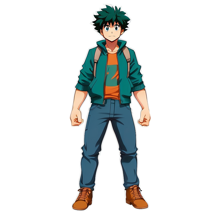 Casual Outfit Deku Png Vyn7