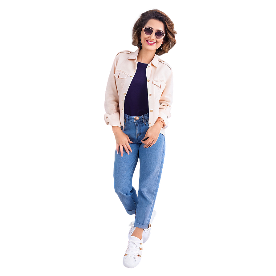 Casual Style Woman Png 05232024