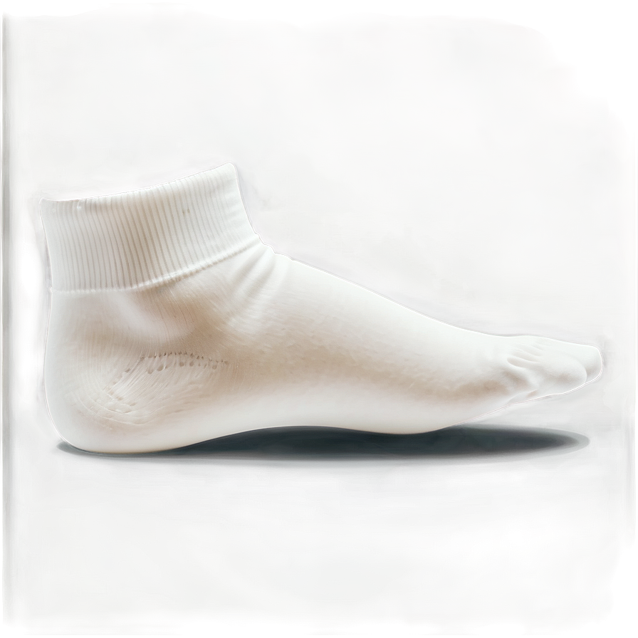 Casual White Socks Png Len51