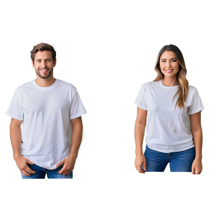 Casual White Tee Graphic Png 05252024