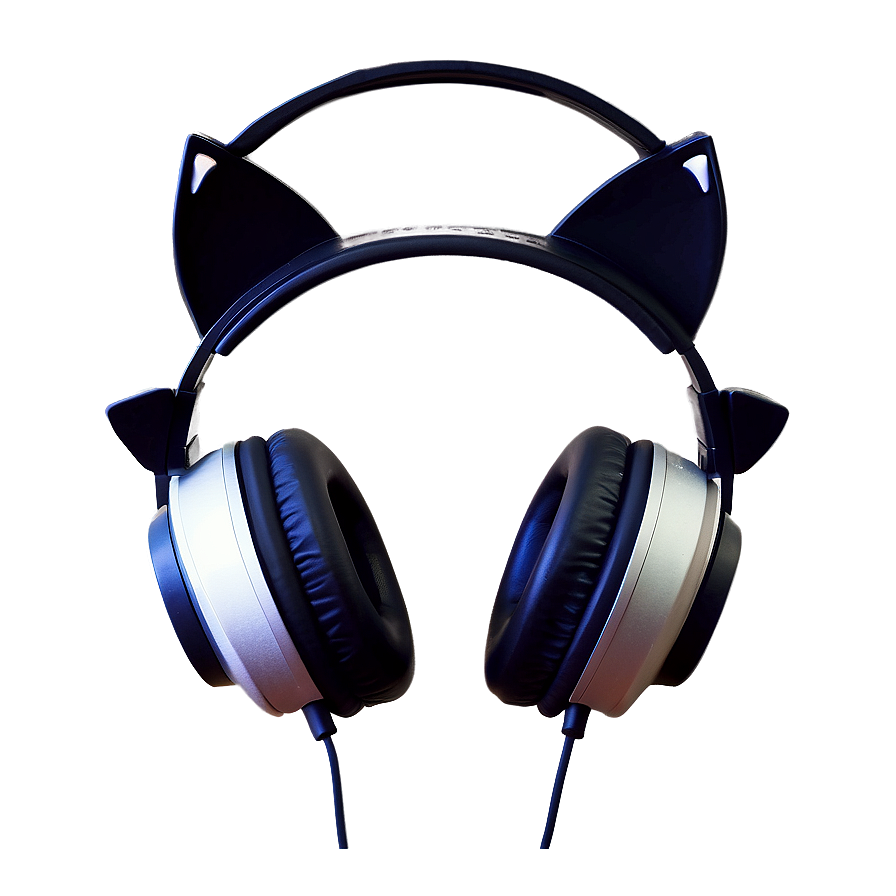 Cat Ear Headphones Cute Png 37