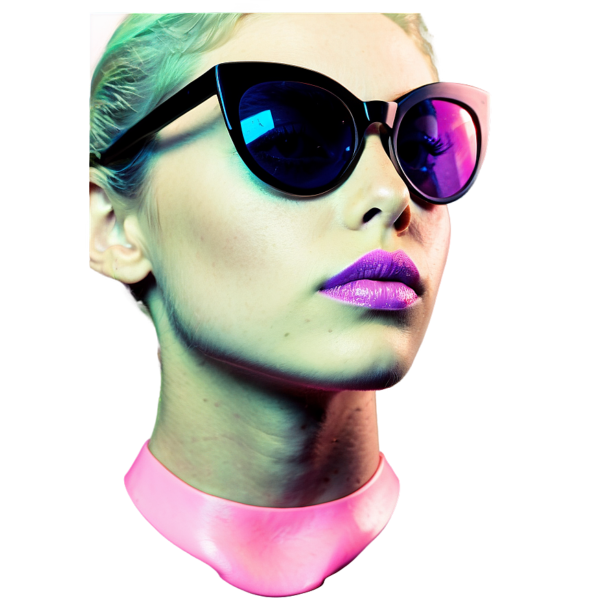 Cat Eye Sunglasses Retro Png 25