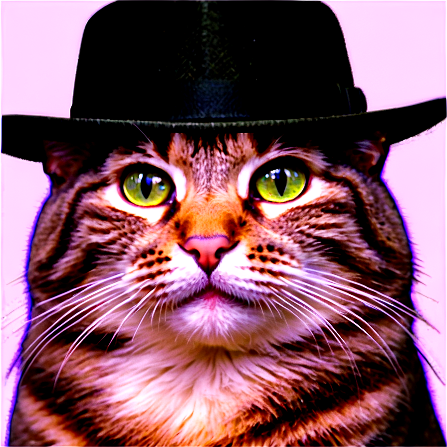 Cat Face With Hat Png Tvy