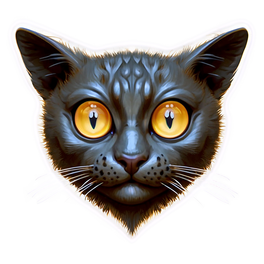 Cat Face With Heart Eyes Png 82