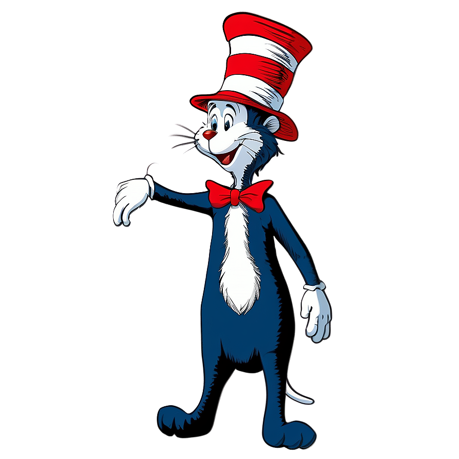 Cat In The Hat Png 94