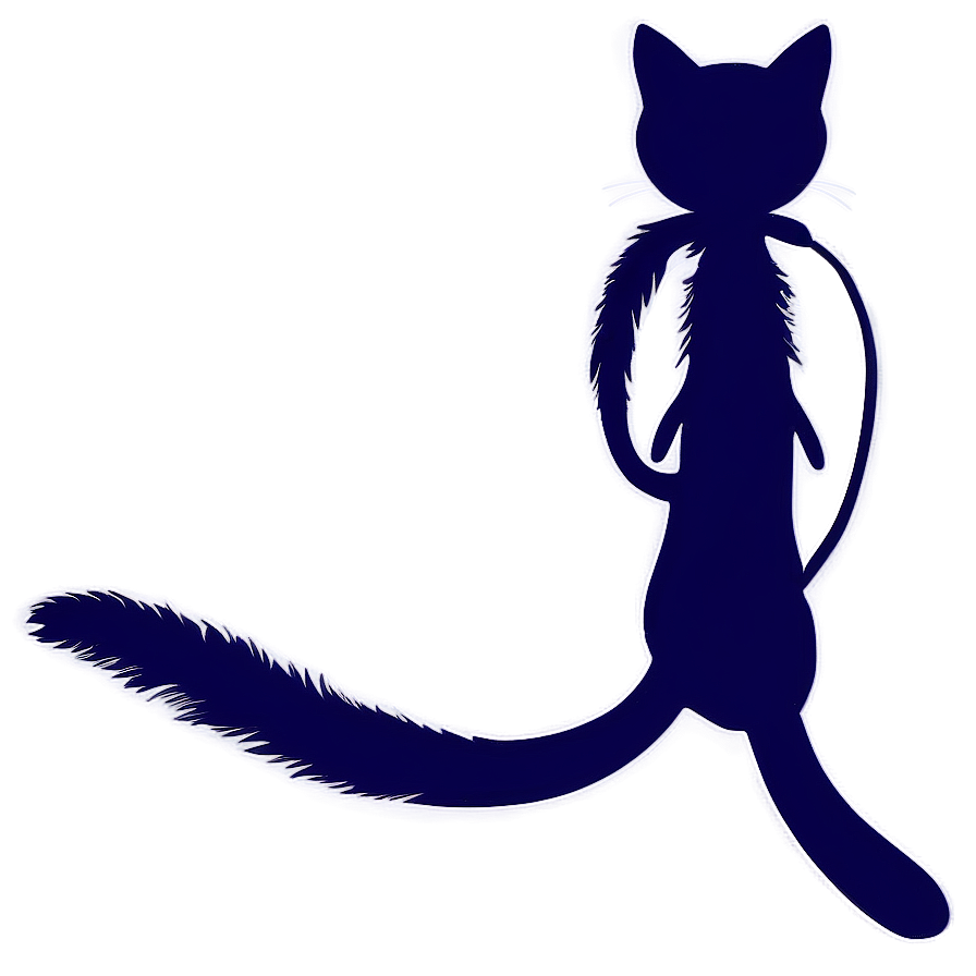 Cat Tail Silhouette Png 50