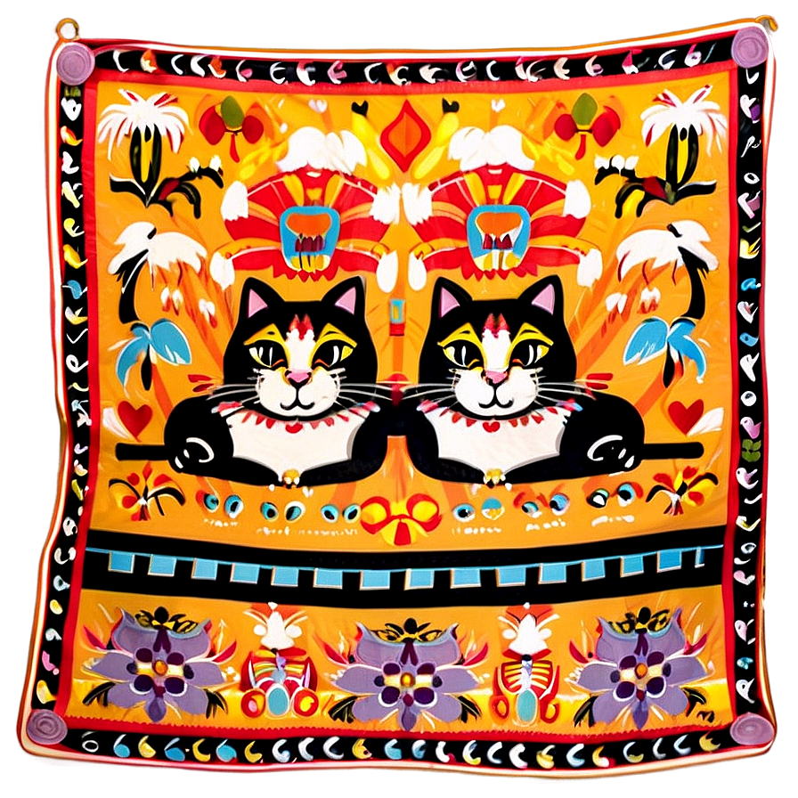 Cat Tapestry Png Igy47