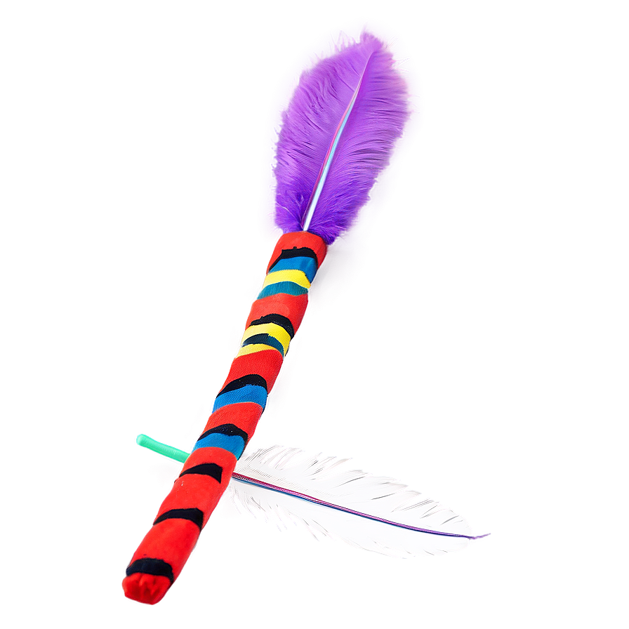 Cat Toy With Feathers Png 10