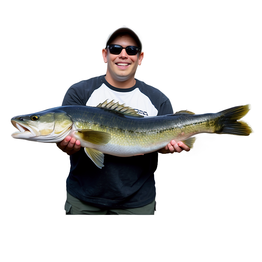 Catching Walleye Png 2