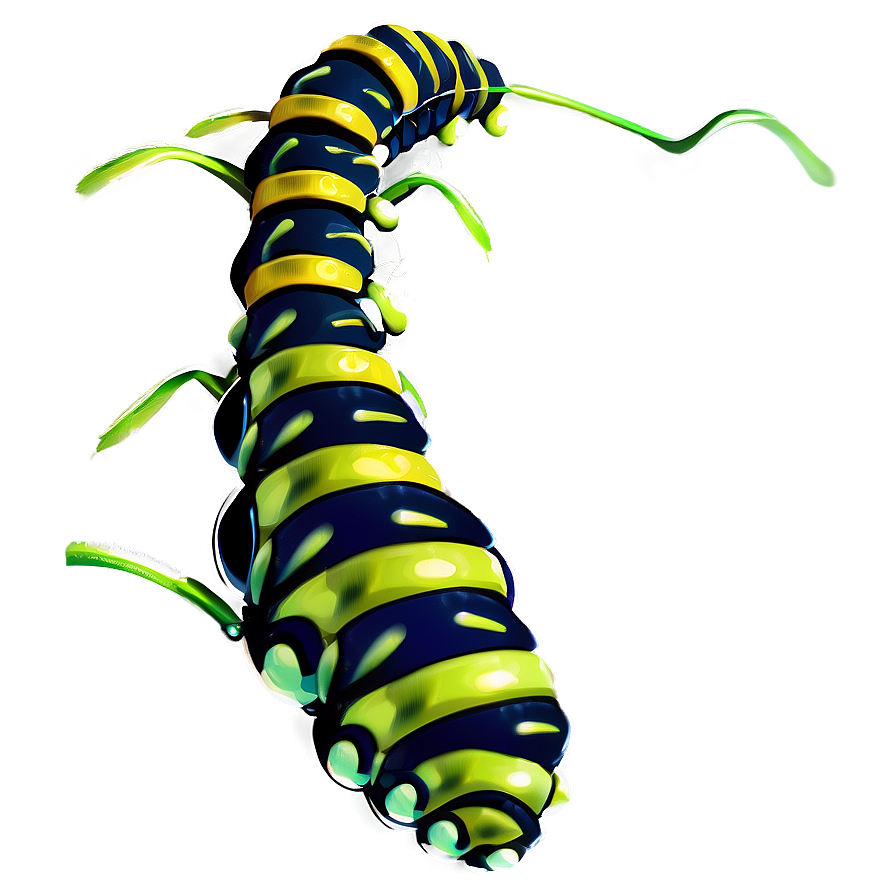 Caterpillar In Grass Png Udl49