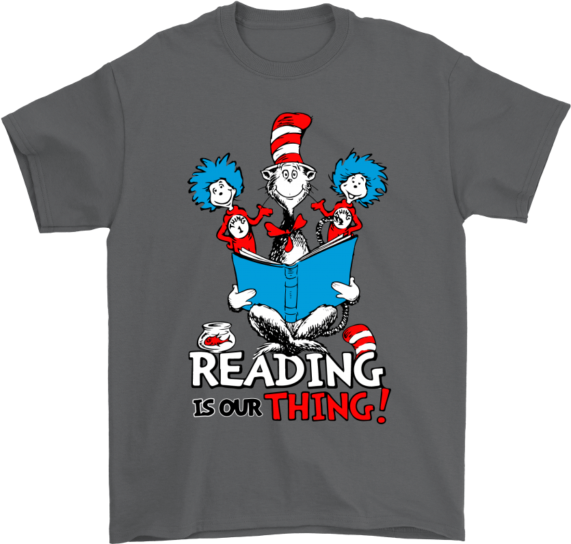 Catinthe Hat Reading T Shirt Design