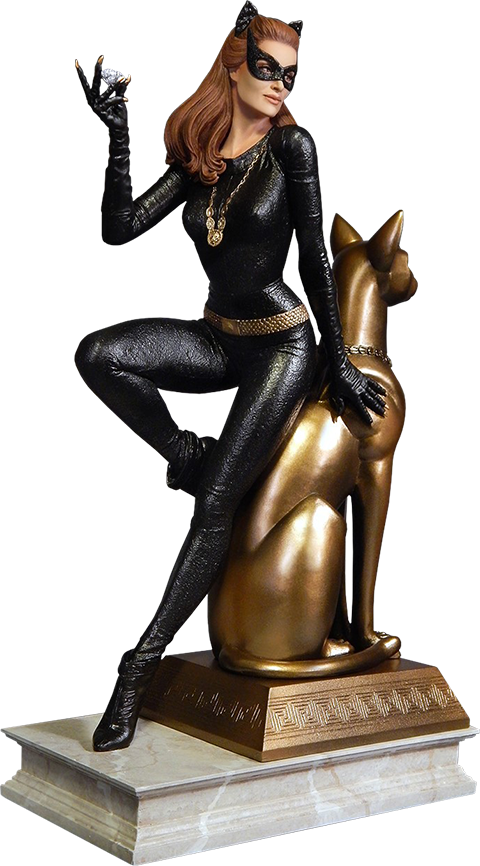 Catwoman_ Statue_ Pose