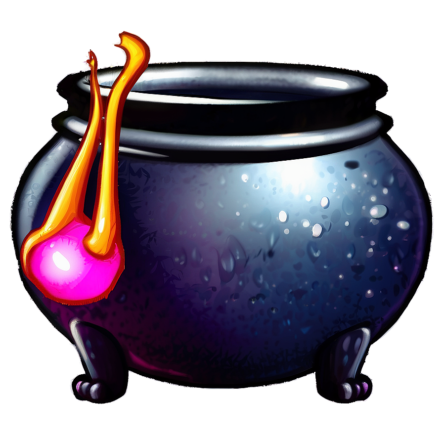 Cauldron With Potion Png 05242024