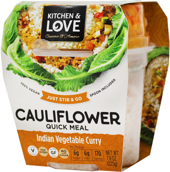 Cauliflower Quick Meal Indian Vegetable Curry Package