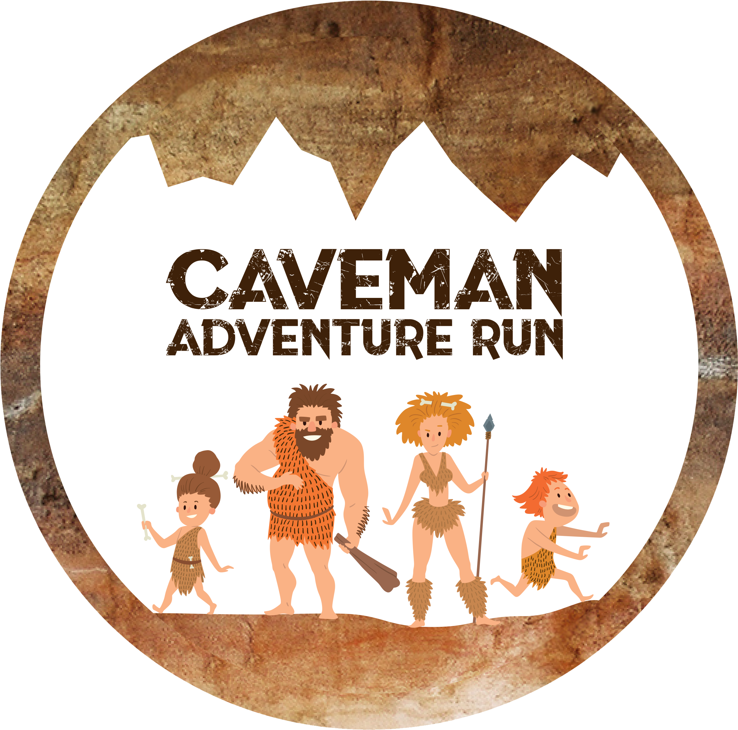 Caveman Adventure Run Graphic