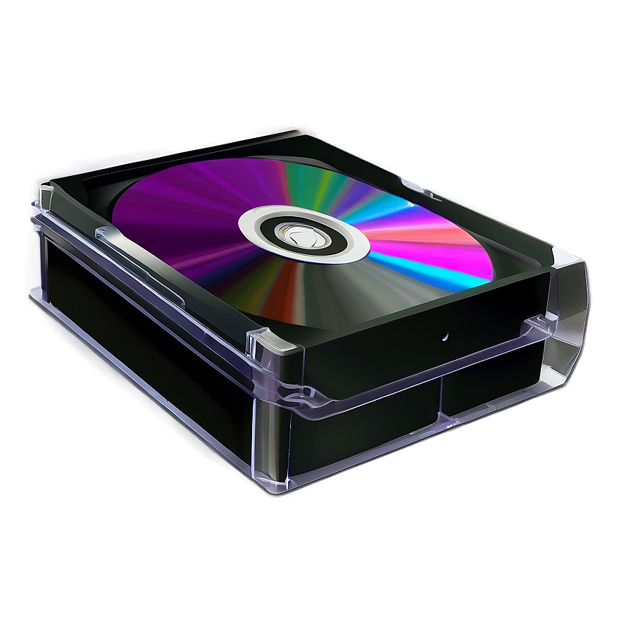 Cd With Box Png Urg40