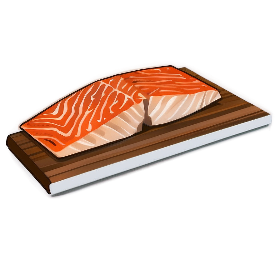 Cedar Plank Salmon Bbq Png Bwh62