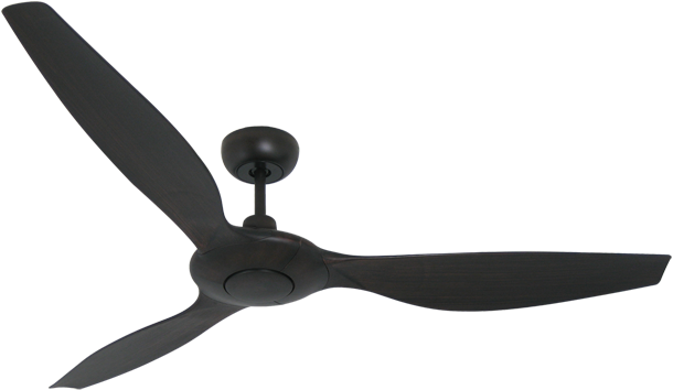 Ceiling Fan Black Three Blades