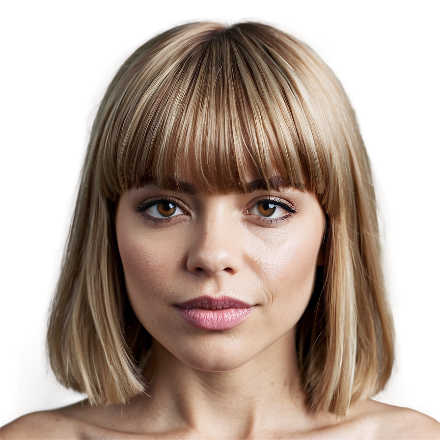 Celebrity Bangs Ideas Png 05252024
