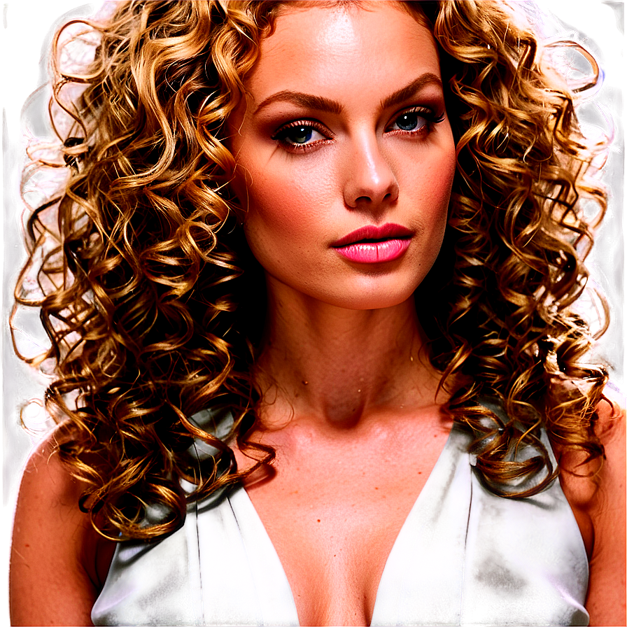 Celebrity Perm Hair Png Miu