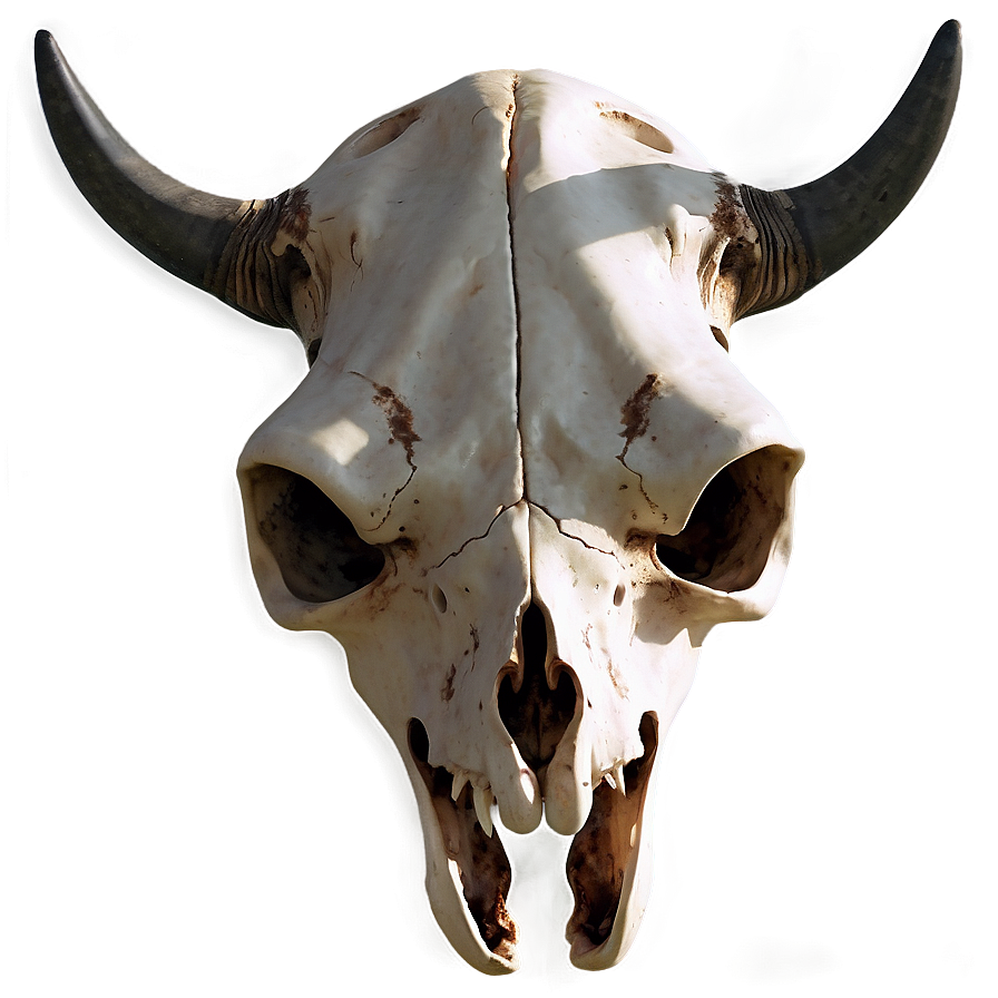 Celestial Cow Skull Png 06132024