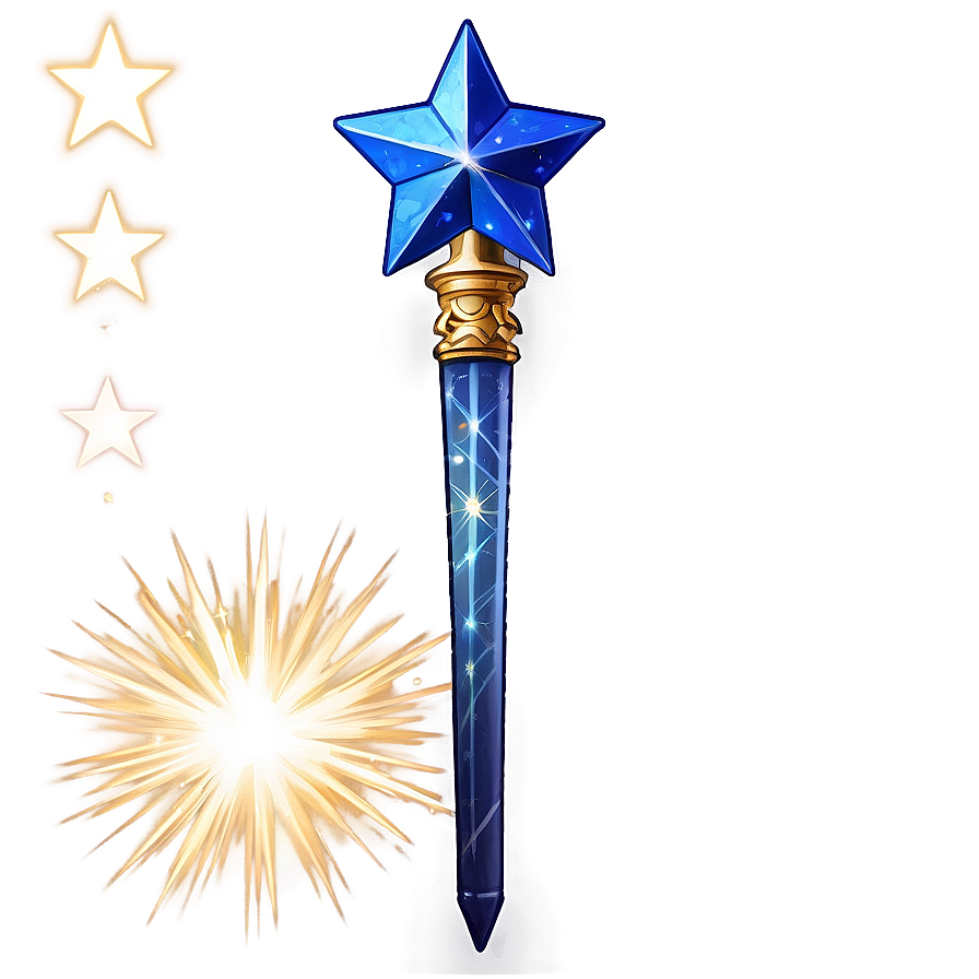 Celestial Star Wand Png 06132024