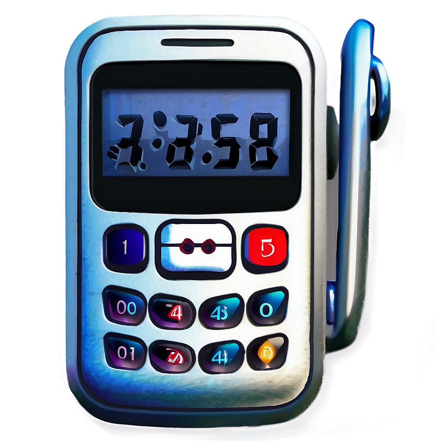 Cellphone With Alarm Icon Png 06112024