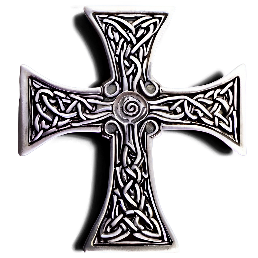 Celtic Cross Artwork Png Kcg97