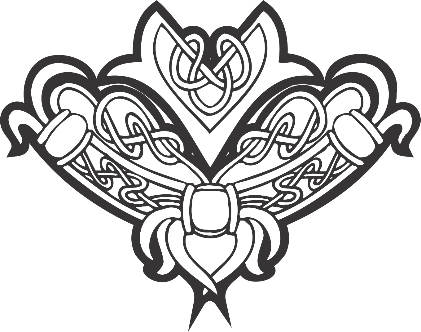 Celtic Knot Ornament Vector