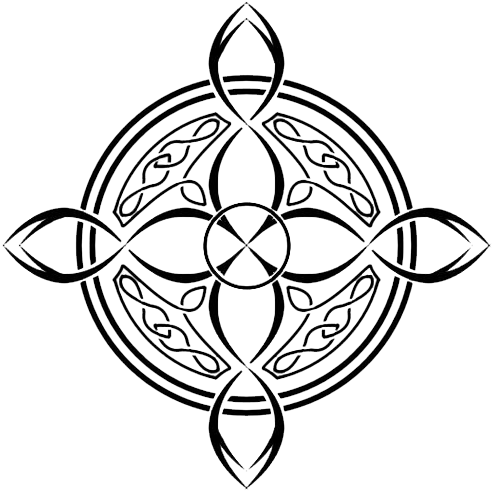 Celtic Knotwork Circle Design