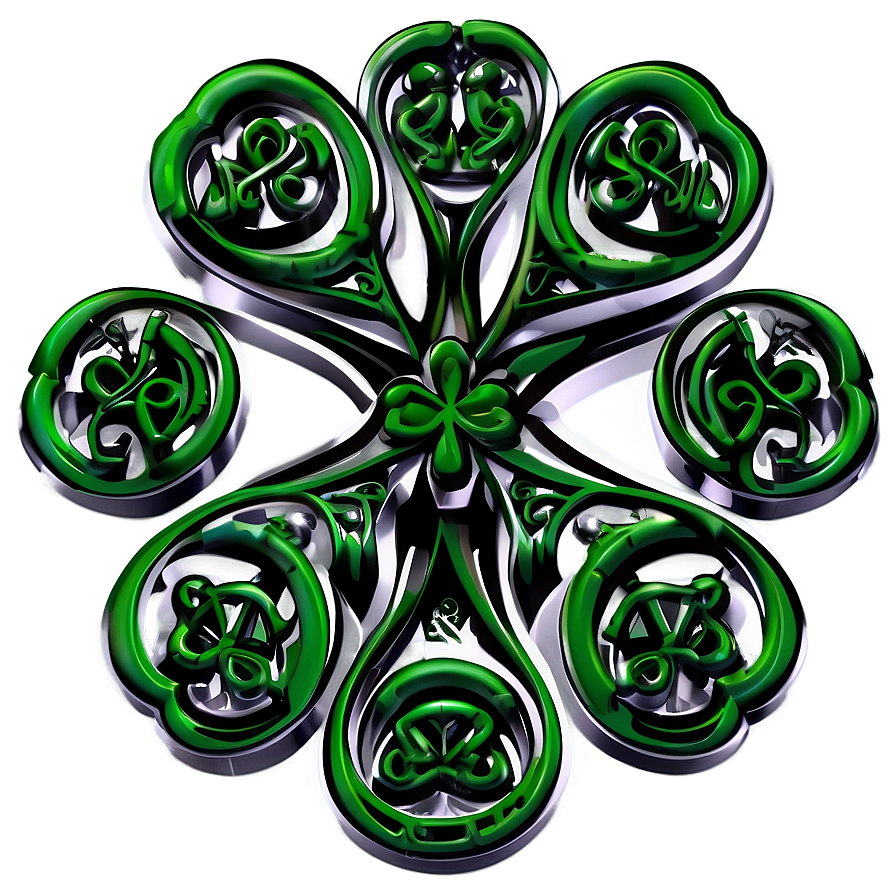 Celtic Shamrock Design Png 88