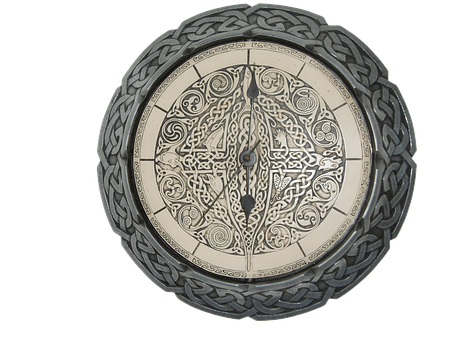 Celtic Style Wall Clock