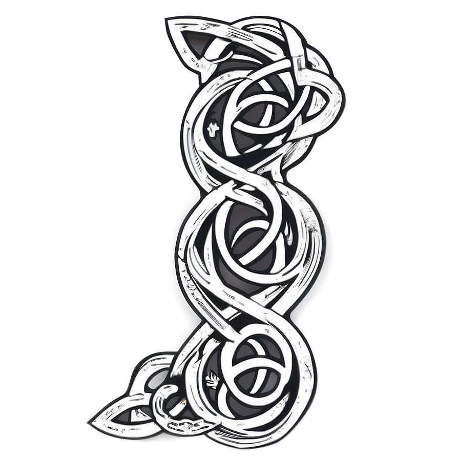 Celtic Tattoo Sleeve Diagram Png Ltb