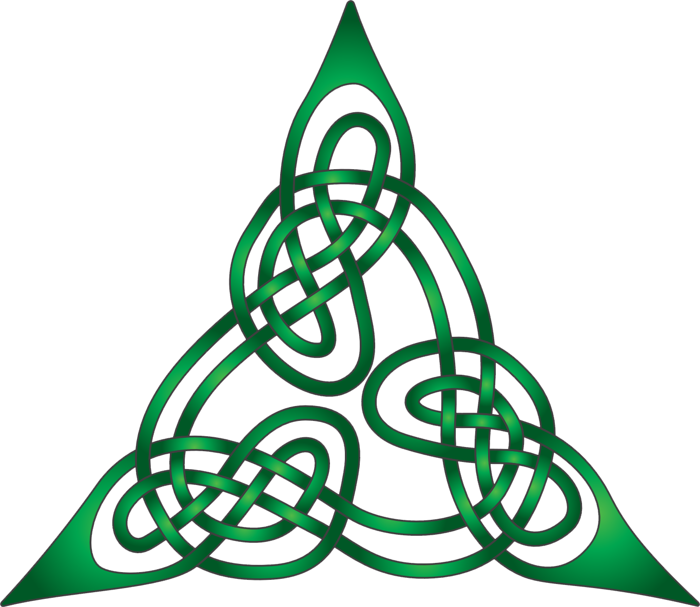 Celtic Triquetra Knot Design