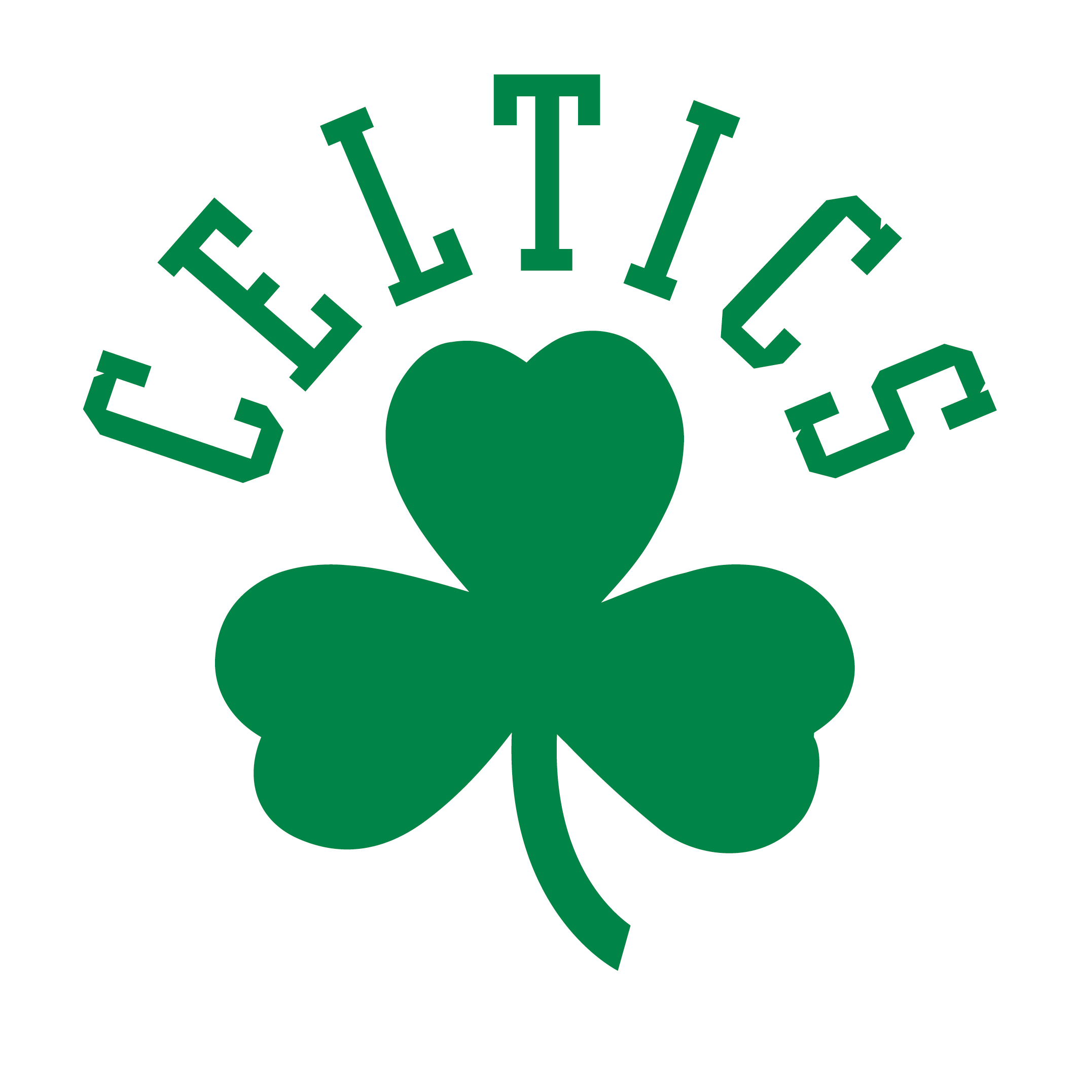 Celtics Logo Clover