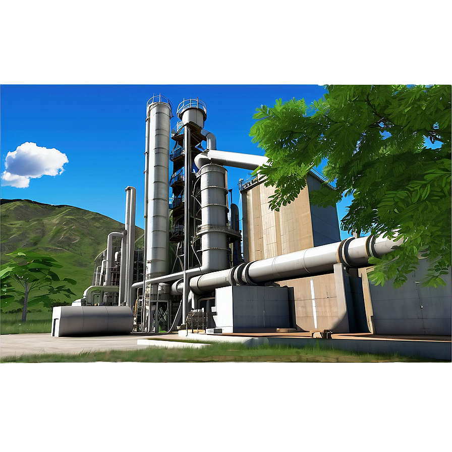 Cement Industry Factory Png 62