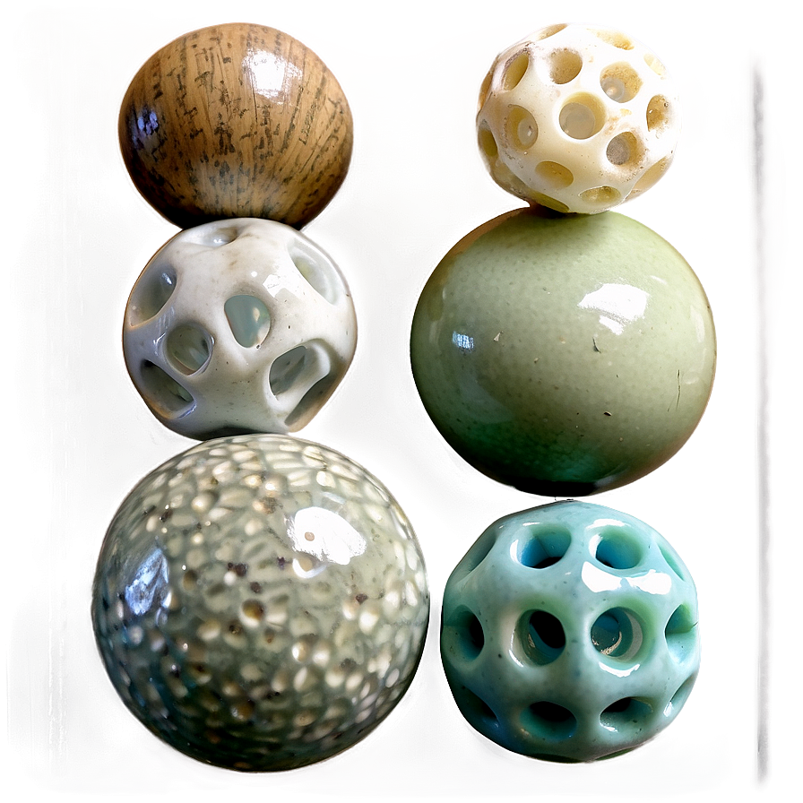 Ceramic Beads Variety Png Hbh