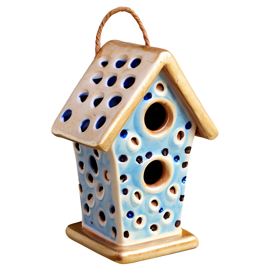 Ceramic Birdhouse Png 58