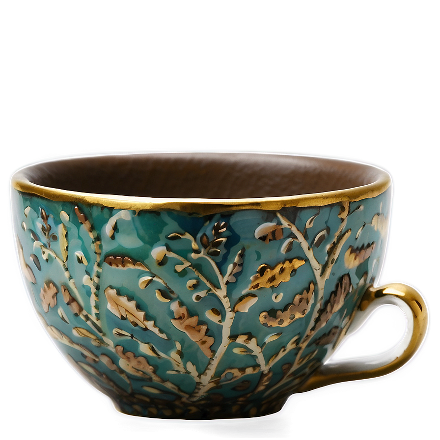 Ceramic Teacup Png 06292024