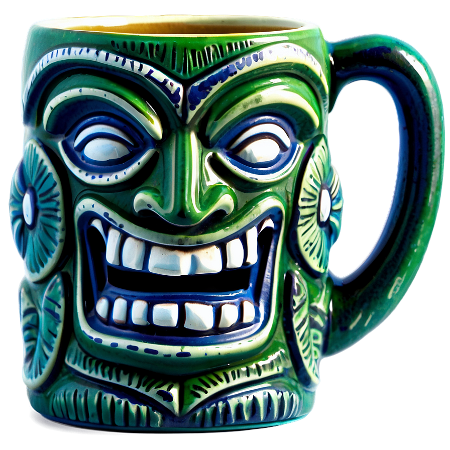 Ceramic Tiki Mug Png 61