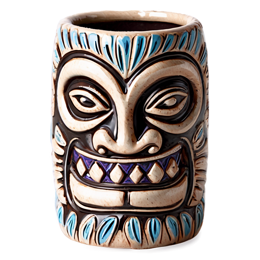 Ceramic Tiki Mug Png 82